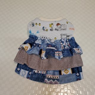 ♡ハンドメイド犬服♡ワンピ(ペット服/アクセサリー)