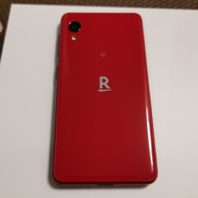 Rakuten(ラクテン)の楽天ミニ　本体　クリムゾンレッド スマホ/家電/カメラのスマートフォン/携帯電話(スマートフォン本体)の商品写真