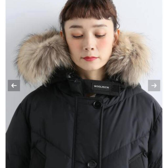 WOOLRICH(ウールリッチ)のWOOLRICHダウン　S ブラック レディースのジャケット/アウター(ダウンコート)の商品写真