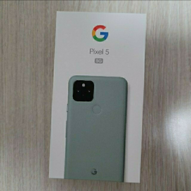 Google Pixel 5 Sorta Sage au版 SIMフリー