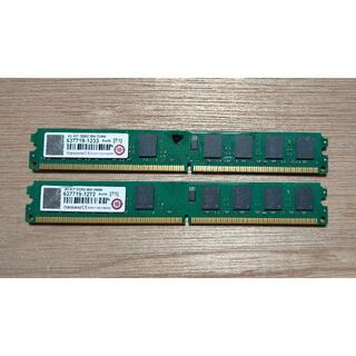 ■デスクトップPCメモリ Transcend DDR2-800 4GB Kit (PCパーツ)