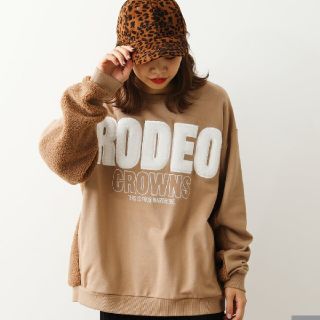 ロデオクラウンズワイドボウル(RODEO CROWNS WIDE BOWL)の最新ベージュ※早い者勝ちノーコメント即決しましょう❗️ご決断お急ぎください…(トレーナー/スウェット)