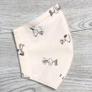 スヌーピー(SNOOPY)のスヌーピー　立体　インナーマスク　ハンドメイド(その他)