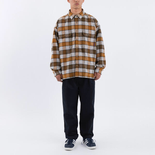 DESCENDANT VANING CHECK LS SHIRTの通販 by moko's shop ...