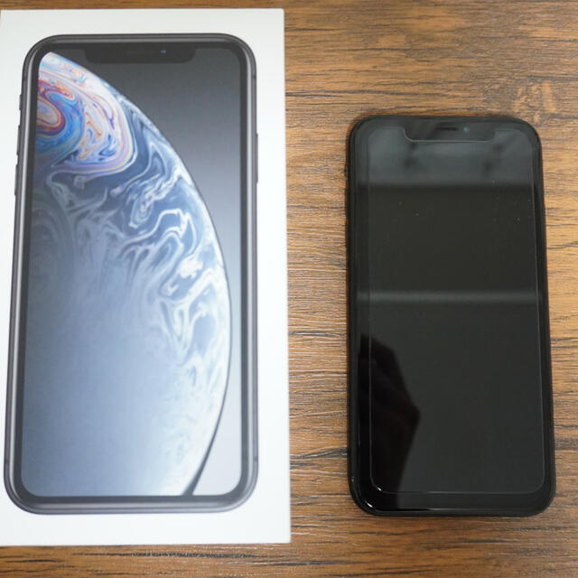 iPhone XR Black 128 GB Softbank