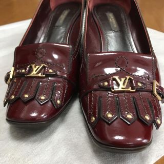 ルイヴィトン(LOUIS VUITTON)のパンプス   ルイヴィトンローファー型パンプス  (ハイヒール/パンプス)