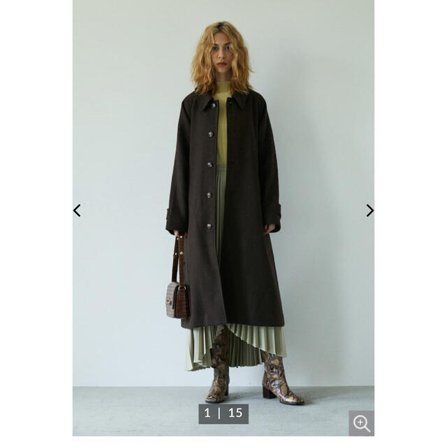 moussy(マウジー)のマウジー BAL COLLAR LONG COAT ステンカラー コート メンズのジャケット/アウター(ステンカラーコート)の商品写真