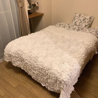 イケア(IKEA)のIKEA OFELIA オフェーリア 毛布, ホワイト, 130x170 cm(毛布)