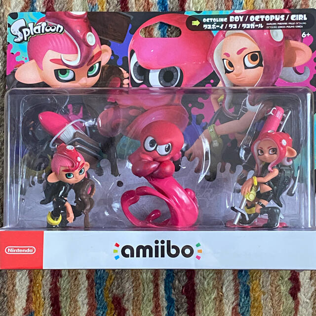 amiibo スプラトゥーン   タコ3体セット  新品未開封