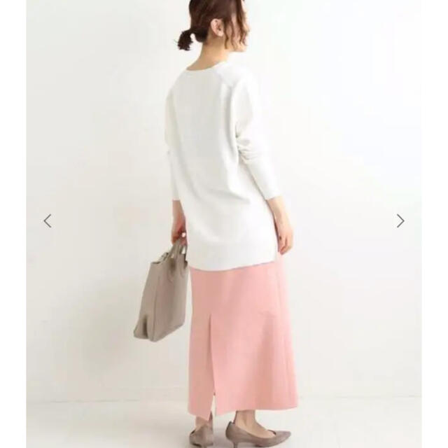【美品】IENA ライトツイードスカート 40 ピンク