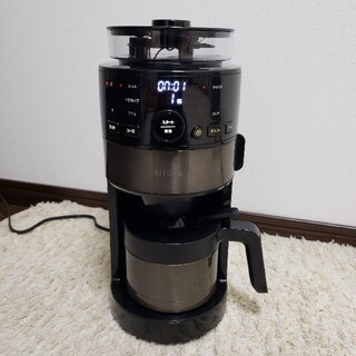 リンクボストン様専用　シロカ コーン式 全自動コーヒーメーカー sc-c121(コーヒーメーカー)
