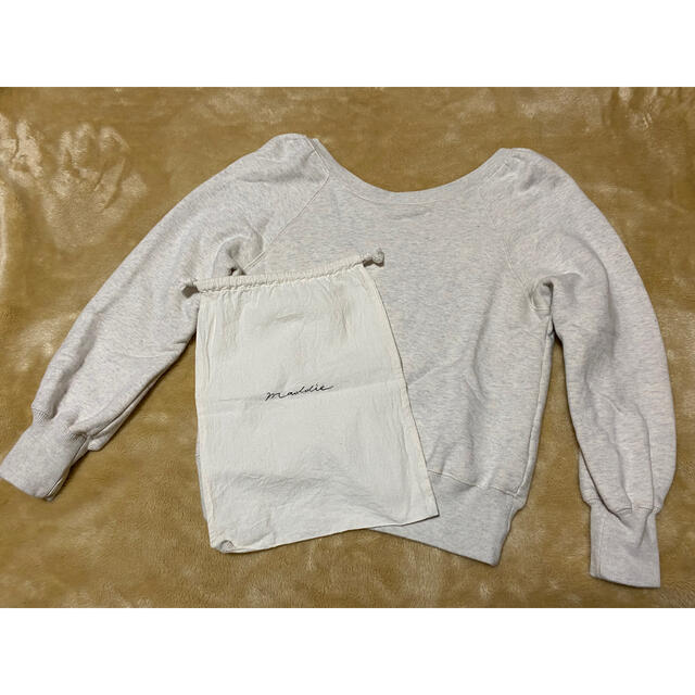 Ron Herman(ロンハーマン)のMaddie Original Sweatshirts  スウェット　アイボリー レディースのトップス(トレーナー/スウェット)の商品写真