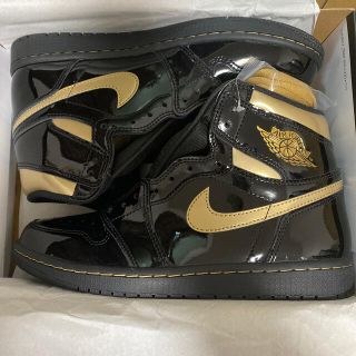 ナイキ(NIKE)のNIKE AIR JORDAN 1 METALLIC GOLD 27cm(スニーカー)