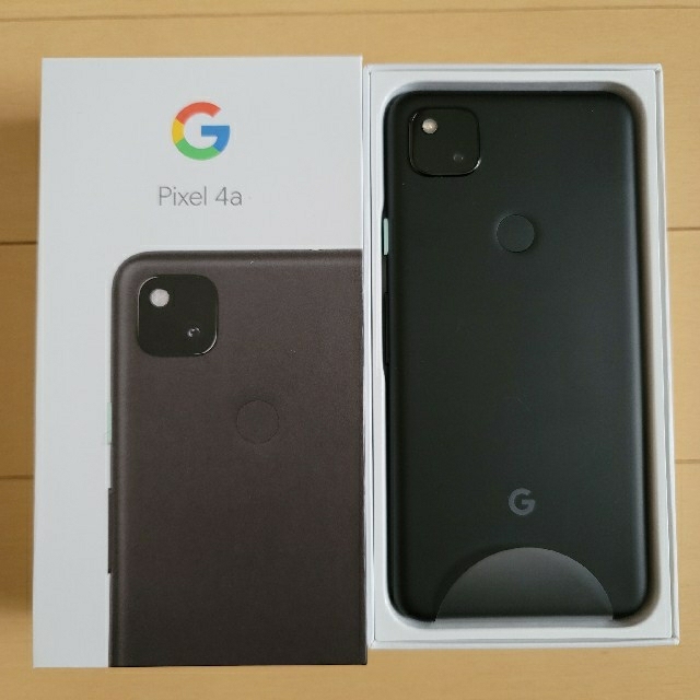 未使用品 SIMフリー Pixel 4a 128GB ブラック