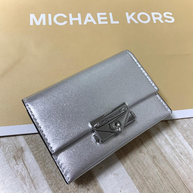 新品 MICHAEL KORS 小物入れ シルバー