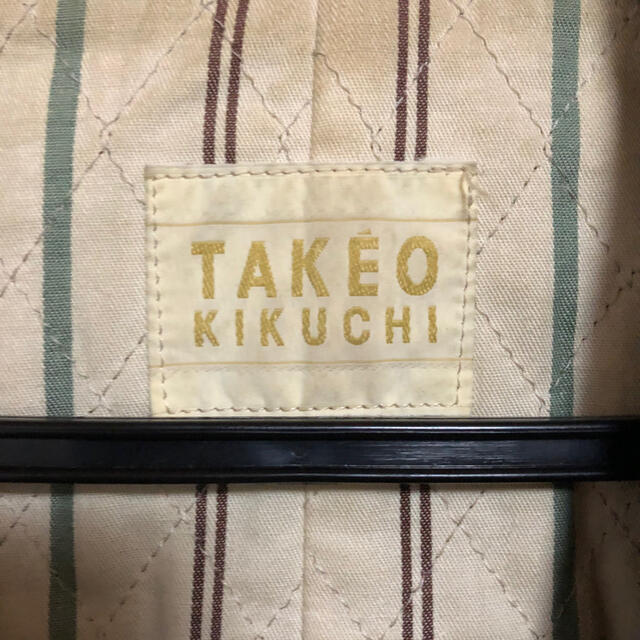 TAKEO KIKUCHI(タケオキクチ)のTAKEO KIKUCHI レザーコート 牛革 メンズのジャケット/アウター(レザージャケット)の商品写真