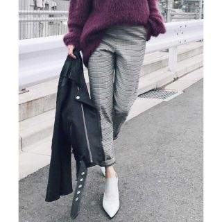 アメリヴィンテージ(Ameri VINTAGE)のAMERI CLASSIC CHECK PANTS クラシック チェック パンツ(クロップドパンツ)