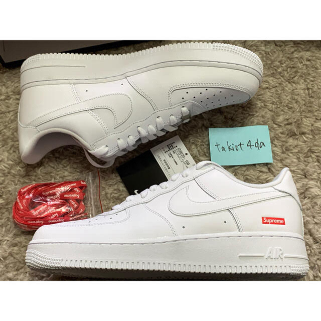 Air Force 1 Low white supreme 28cm US10