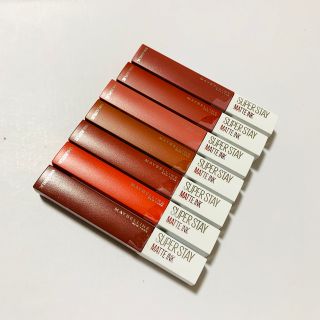 メイベリン(MAYBELLINE)のメイベリン スーパーステイ マットインク 7色セット(口紅)