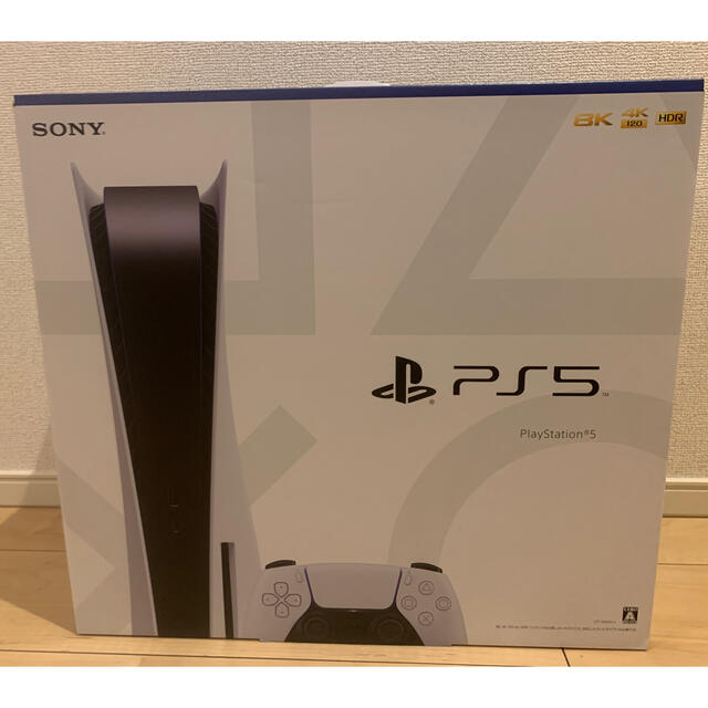 SONY(ソニー)のPlayStation5 通常版 PS5 本体 ディスク版 初期動作確認済 エンタメ/ホビーのゲームソフト/ゲーム機本体(家庭用ゲーム機本体)の商品写真