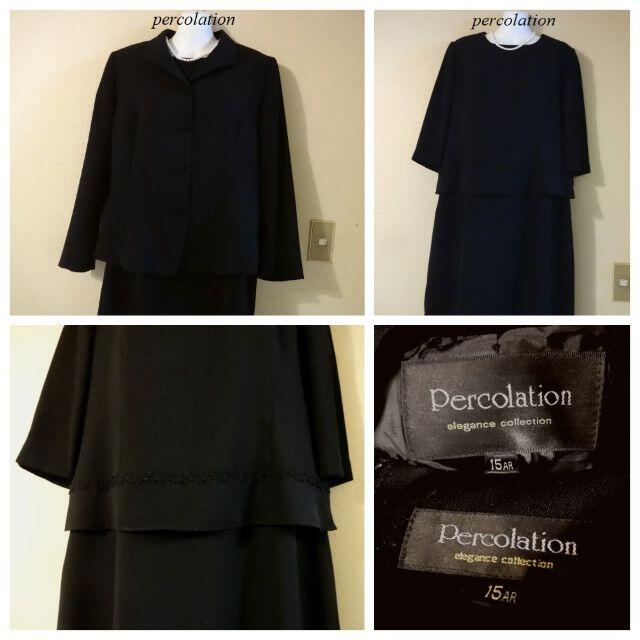 percolation♡15号礼服ブラックフォーマルの通販 by ぴこ's shop｜ラクマ