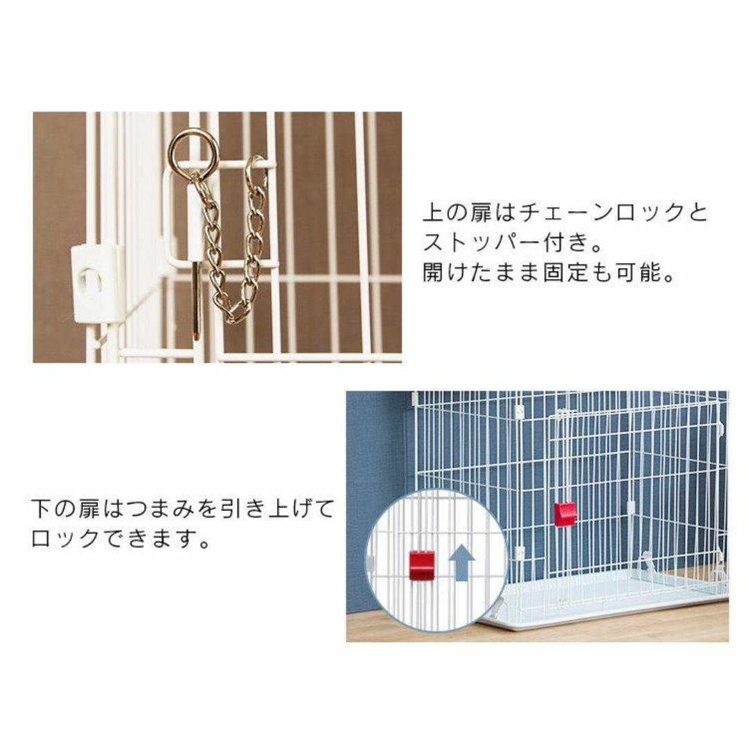 新品★キャットケージ スリム 2段 /pet その他のペット用品(その他)の商品写真