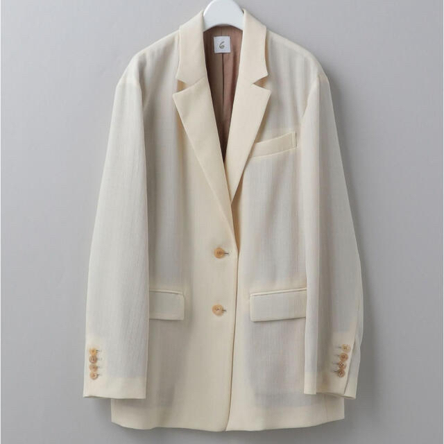 最終値下げ!未使用 roku6 DOBBY 2B JACKET ジャケット 【メーカー公式