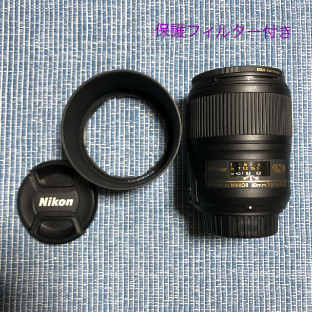 Nikon(ニコン)のMicro NIKKOR 60mm F2.8G ED スマホ/家電/カメラのカメラ(レンズ(単焦点))の商品写真