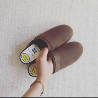 ビルケンシュトック(BIRKENSTOCK)のサボ(ローファー/革靴)