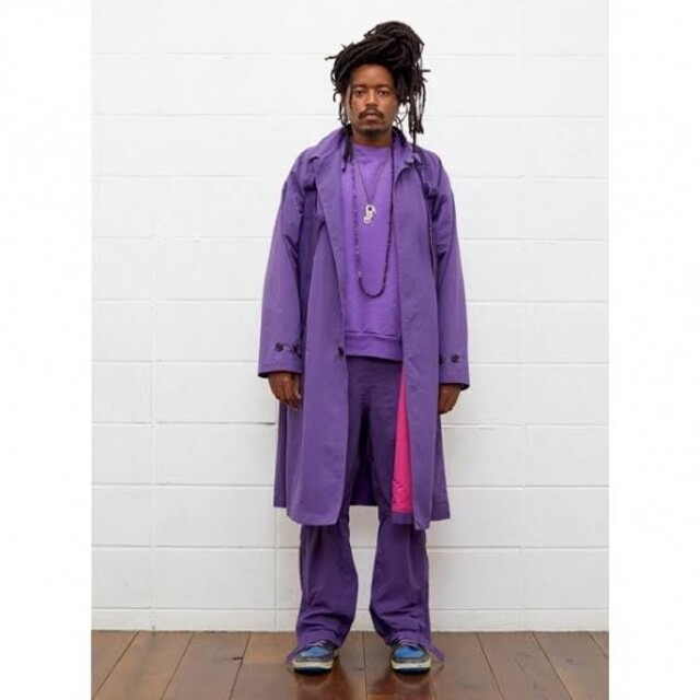 UNUSED 19AW NYLON COAT ナイロン ステンカラーコート UNUSED 19AW NYLON COAT ナイロン ステンカラーコート