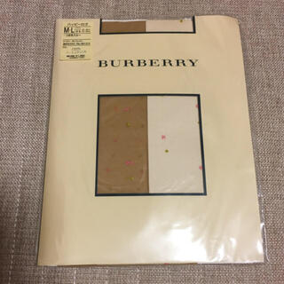 バーバリー(BURBERRY)の【BURBERRY】ロゴ入りストッキング(タイツ/ストッキング)