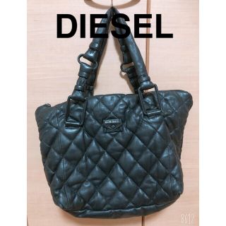 ディーゼル(DIESEL)のディーゼル　キルティングバッグ　ブラック(トートバッグ)