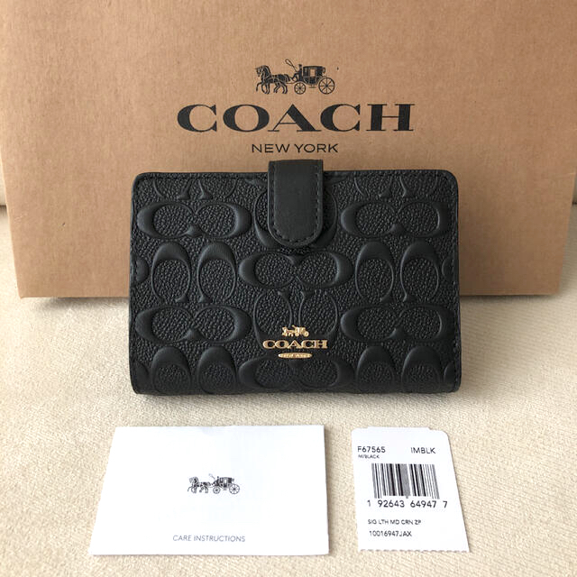 最高の品質 新商品コーチ財布COACH 財布 袋付き リール
