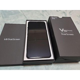 エルジーエレクトロニクス(LG Electronics)のdocomo L-51A LG V60 ThinQ 5G 【中古】(スマートフォン本体)