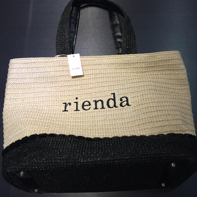 rienda(リエンダ)のカゴバック レディースのバッグ(かごバッグ/ストローバッグ)の商品写真
