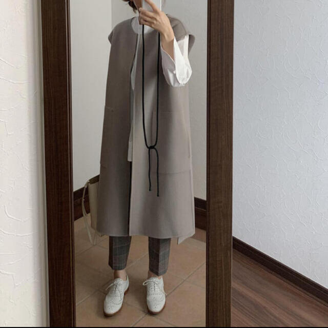 DEUXIEME CLASSE(ドゥーズィエムクラス)のYONFA♡19AW ウールジレ レディースのトップス(ベスト/ジレ)の商品写真