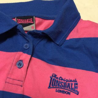 ロンズデール(LONSDALE)のロンズデール レディース古着ポロ S相当(ポロシャツ)