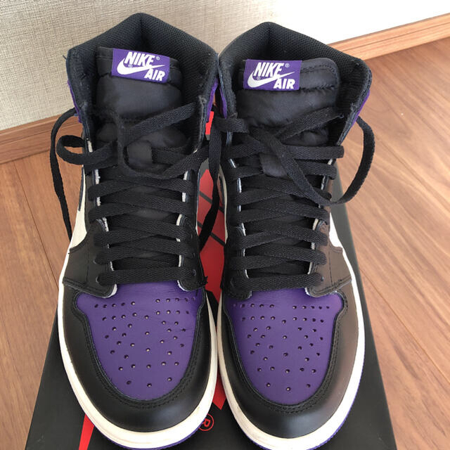 NIKE AIR JORDAN1  COURT PURPLE 26.0