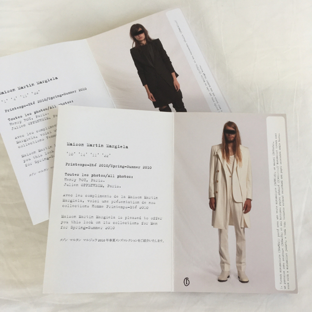 Maison Martin Margiela(マルタンマルジェラ)の●Martin Margiela 12SS+10SS ルックブック3冊セット●  エンタメ/ホビーのコレクション(印刷物)の商品写真