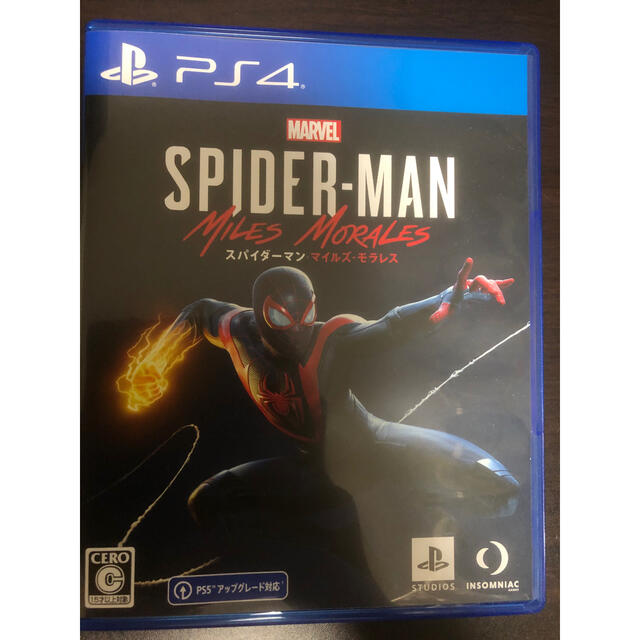 MARVEL(マーベル)のps4 スパイダーマン　マイルズ　モラレス エンタメ/ホビーのゲームソフト/ゲーム機本体(家庭用ゲームソフト)の商品写真