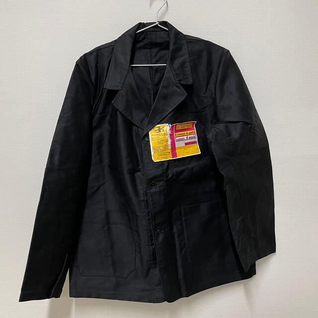 1LDK SELECT(ワンエルディーケーセレクト)のLe Sans Pareil ル サン パレイユ ブラックモールスキン デッド メンズのジャケット/アウター(カバーオール)の商品写真