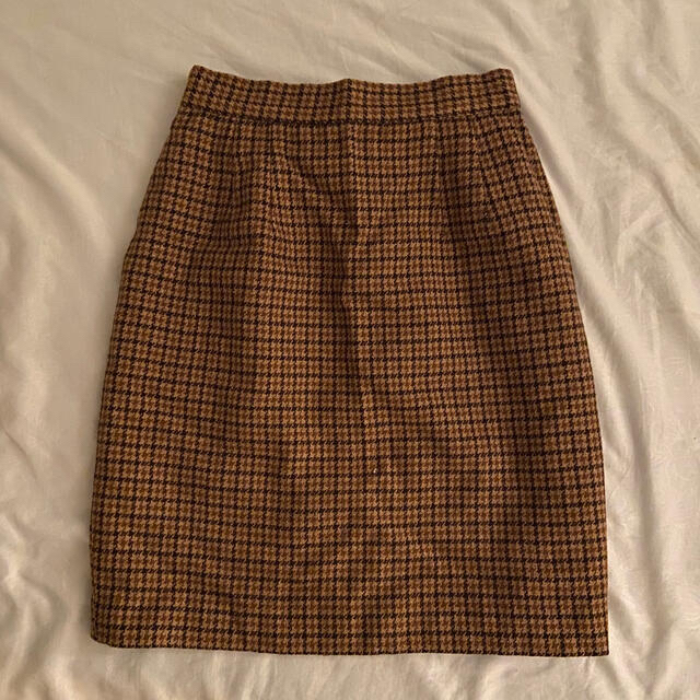 vintage check skirt レディースのスカート(ミニスカート)の商品写真