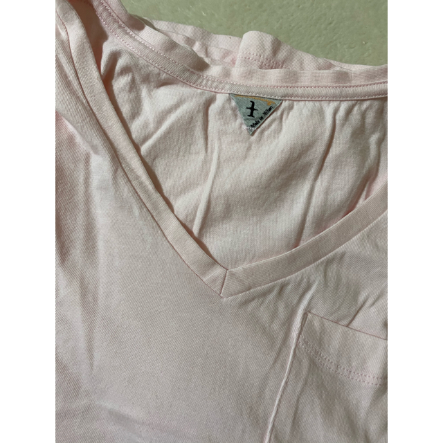 Ron Herman(ロンハーマン)の最終値下げ　美品　フィルメランジェ　Tシャツ　サクラピンク メンズのトップス(Tシャツ/カットソー(半袖/袖なし))の商品写真