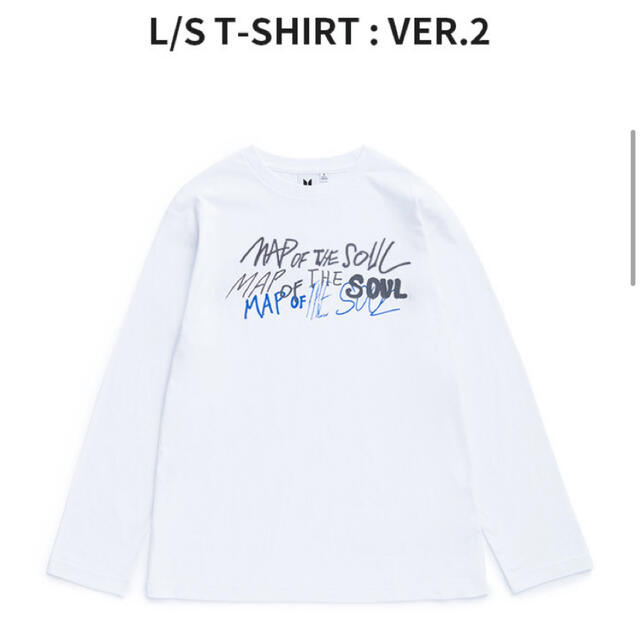 BTS MOS 公式 ロングTシャツ 白