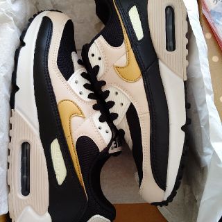 ナイキ(NIKE)のNIKE/ナイキ/エアマックス/AIRMAX90/24.5cm/ベージュ/新品(スニーカー)