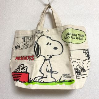 ピーナッツ(PEANUTS)のSNOOPY バッグ(エコバッグ)