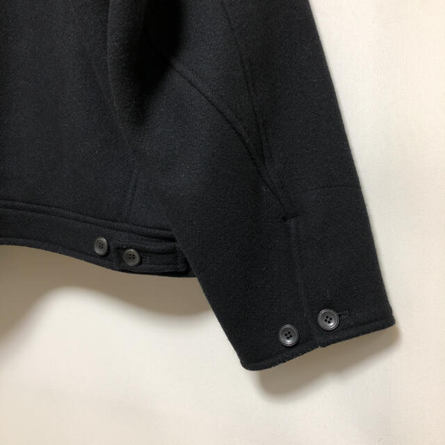 EDWIN(エドウィン)のvintage EDWIN drizzler jacket black wool メンズのジャケット/アウター(フライトジャケット)の商品写真