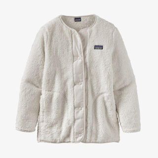 パタゴニア(patagonia)のパタゴニア ガールズロスガトスカーディガン　BirchWhite BCW XL (ノーカラージャケット)