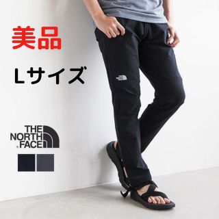 ザノースフェイス(THE NORTH FACE)の【早い者勝ち・美品】ノースフェイス　アルパインライトパンツ　黒　L(その他)