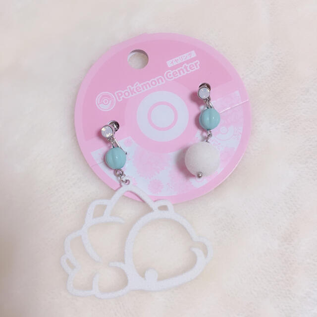 ポケモン ポケモンセンター オリジナル イヤリング ユキハミの通販 By コメント前 購入申請前に プロフ必読 ポケモンならラクマ